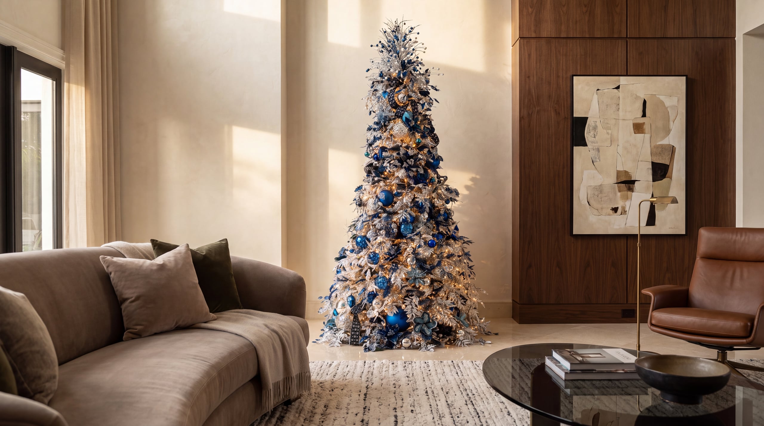 Blue Royalty — installed by the studio