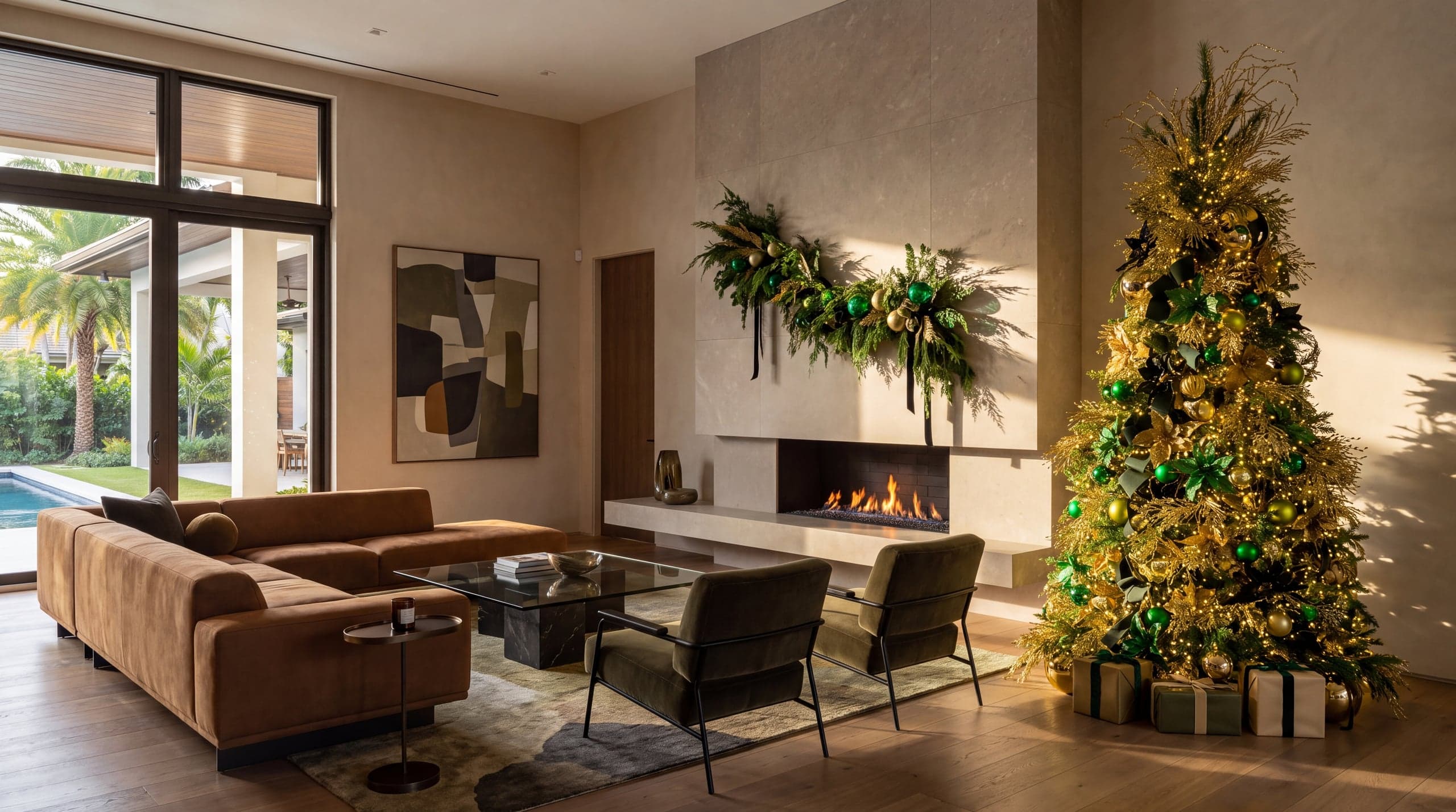 Green Gold — installed by the studio